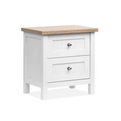 Salt Life Home Windmill Harbour White Whisp and Sand Drawer Nightstand Sale