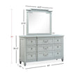 Magnussen Home Glenbrook Pebble Drawer Dresser