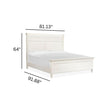 Salt Life Home Echo Isles Sea Pearl and Driftwood California King Classic Panel Bed