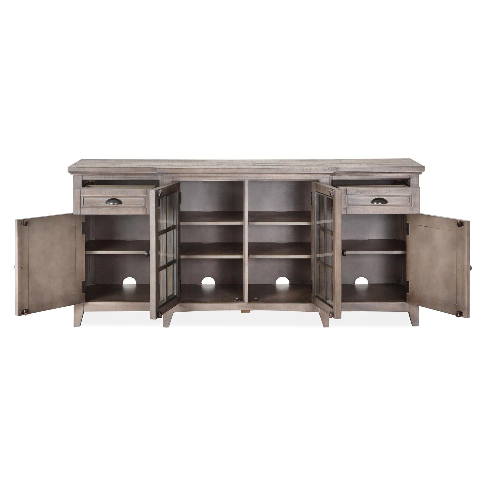 Magnussen Home Paxton Place Dovetail Grey Console