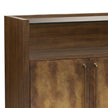 Pulaski Furniture 3 Door Bar Cabinet with Glass Shelves