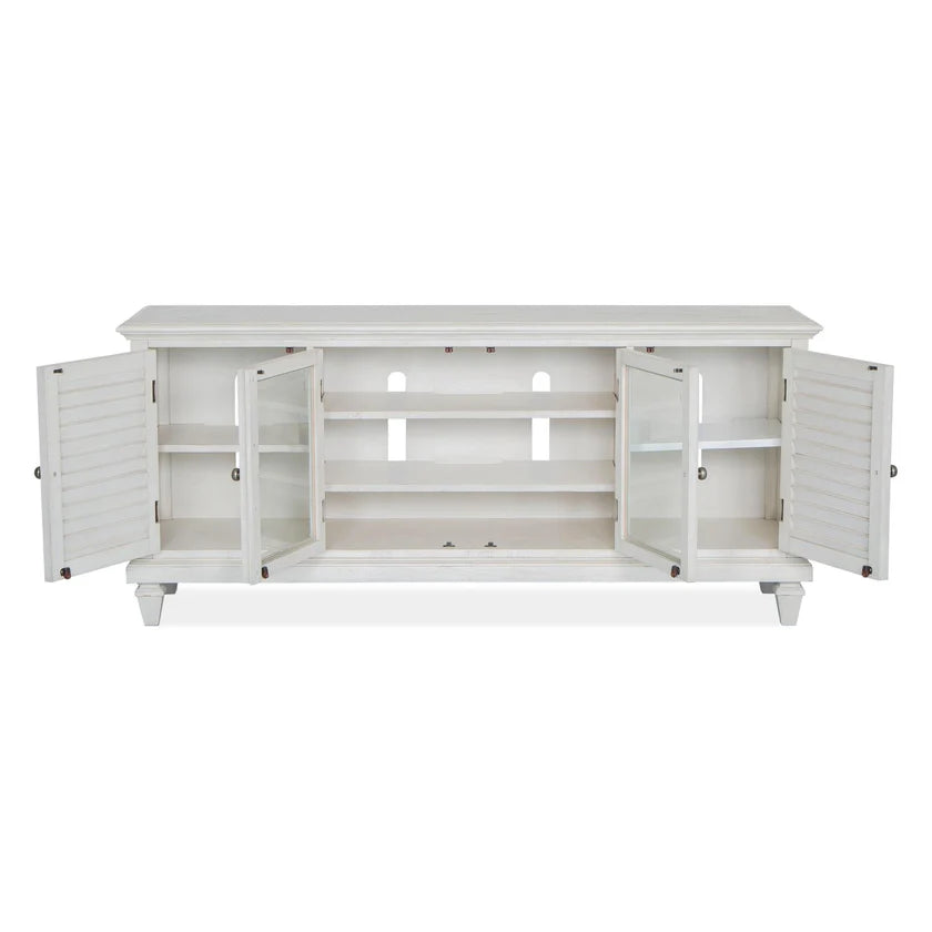 Magnussen Home Newport Alabaster Console