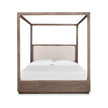 Magnussen Home Westbourne Dark Umber Upholstered Poster Bed