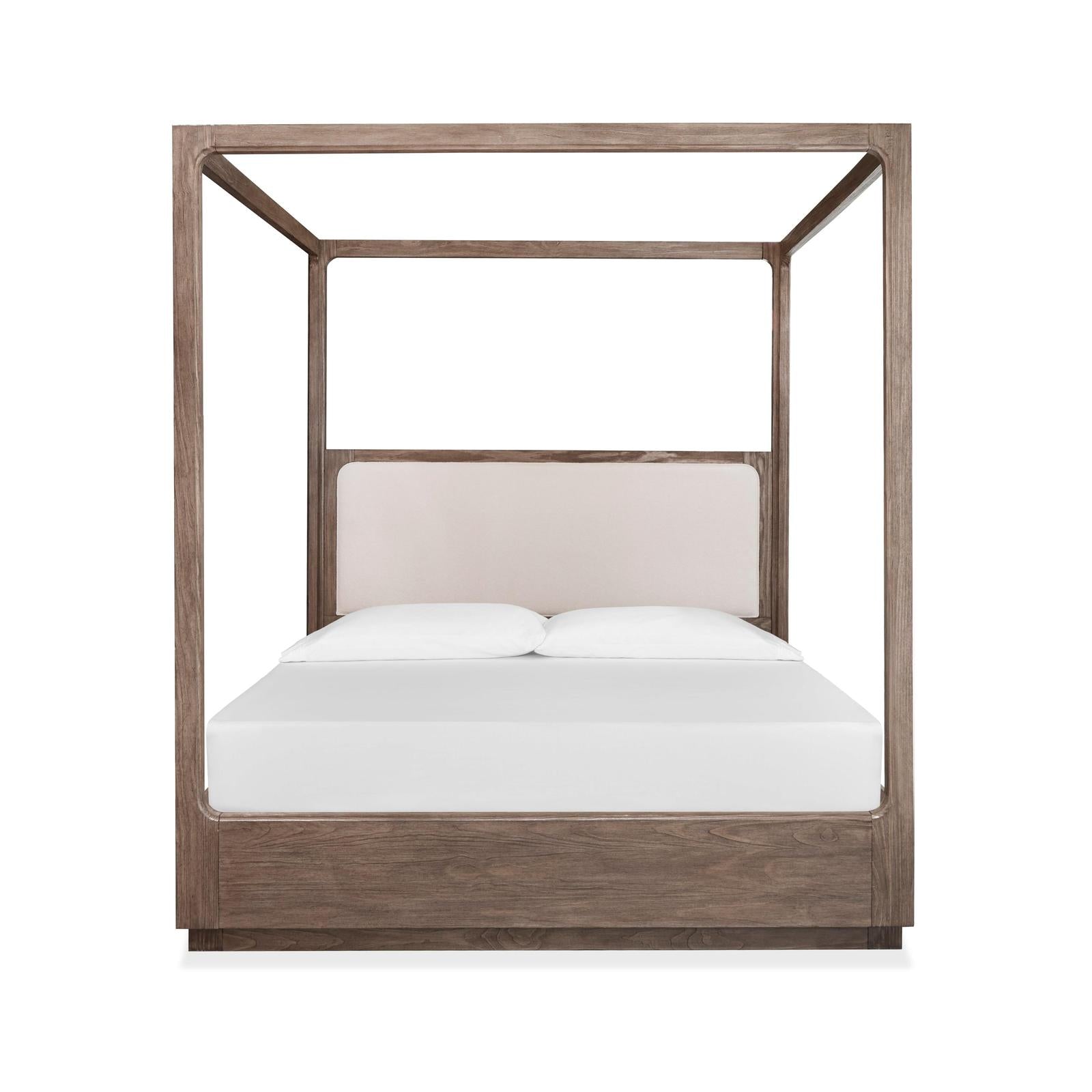 Magnussen Home Westbourne Dark Umber Upholstered Poster Bed