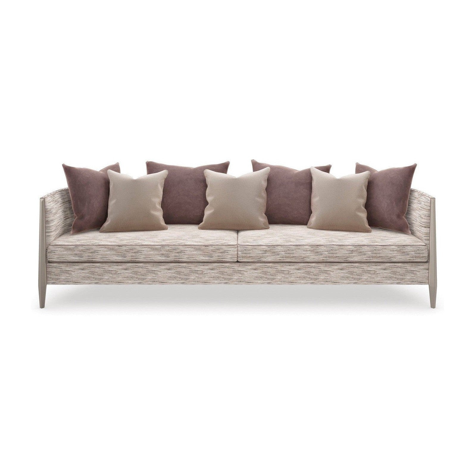 Caracole Upholstery Piping Hot Sofa 110