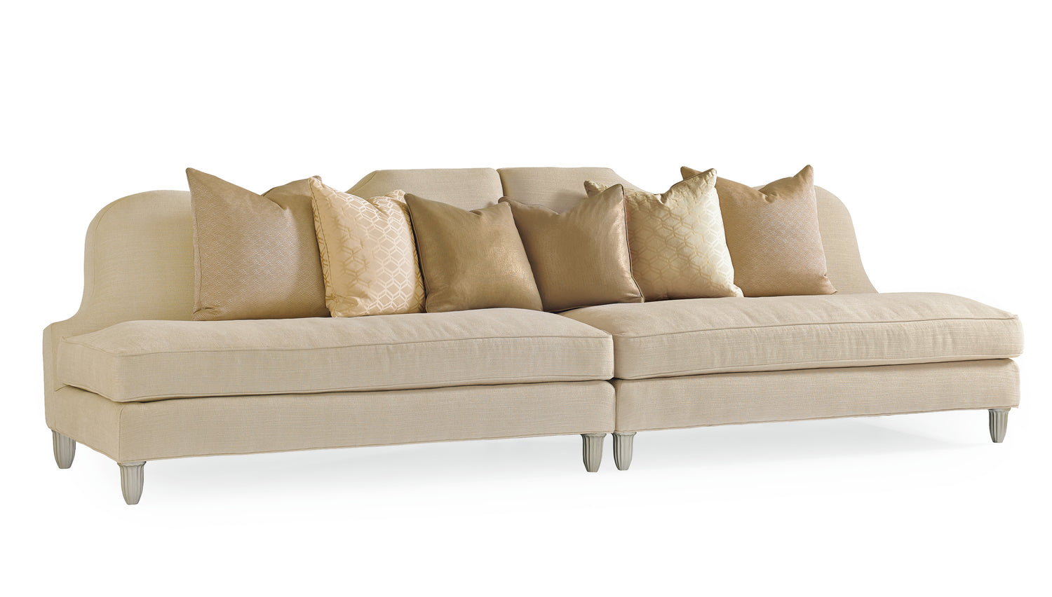 Caracole Upholstery Ooh-La-La Sofa - Left Arm