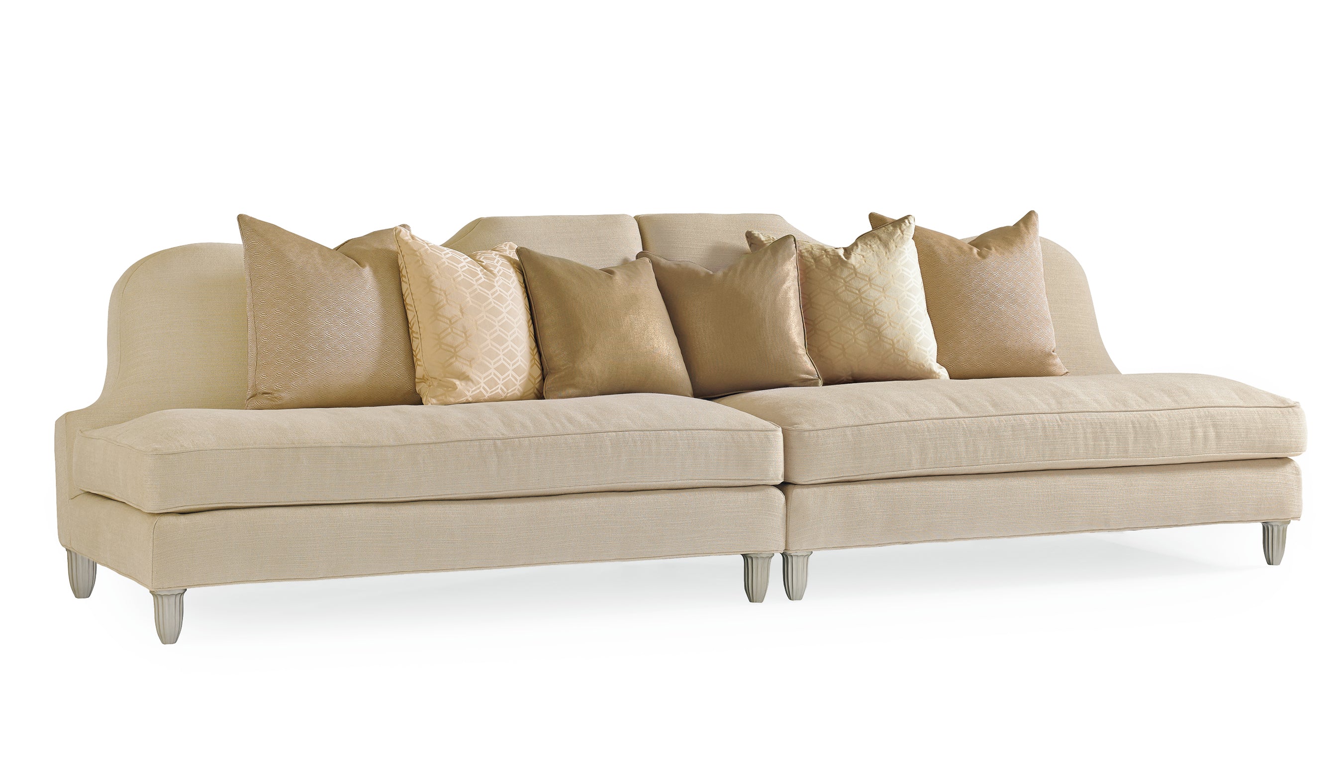 Caracole Upholstery Ooh-La-La Sofa - Left Arm
