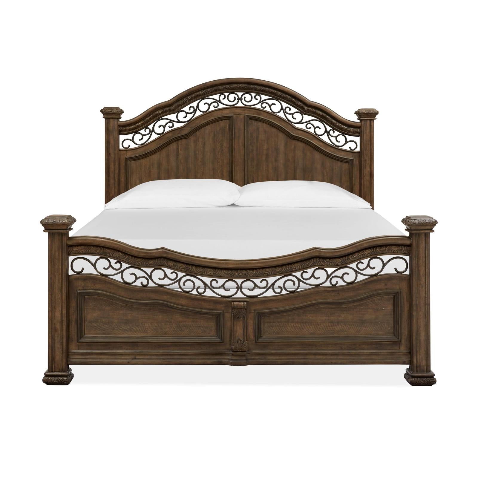 Magnussen Home Durango Willadeene Brown Panel Bed