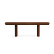 Magnussen Home Reena Rich Brown Extendable Trestle Dining Table