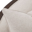 Michael Amini Camellia Field 3-Piece Chenille Sofa - Linen/Warm Pecan