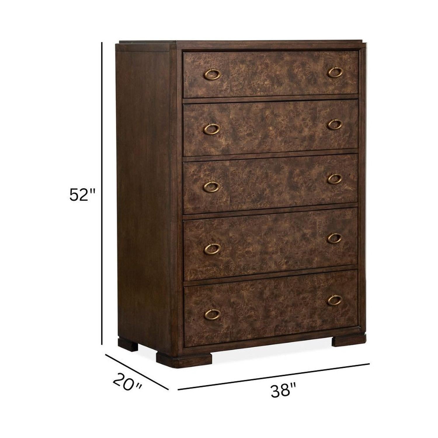Magnussen Home Rowan Espresso Drawer Chest