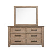Magnussen Home Claremont Smokey Taupe Double Drawer Dresser