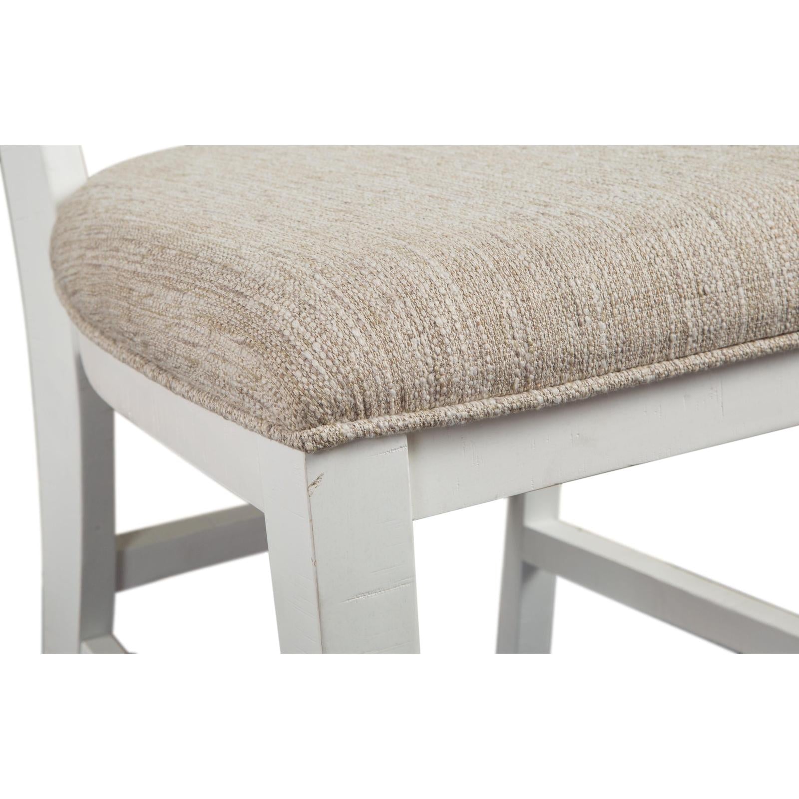 Magnussen Home Heron Cove Chalk White And Dovetail Grey Side Chair Set of 2