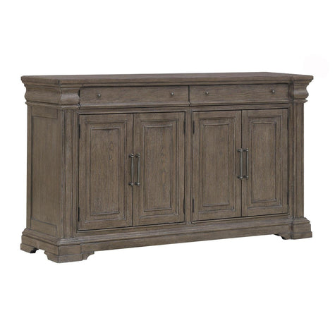 Pulaski Furniture Madison Ridge Natural Bark Server