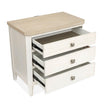 Salt Life Home Echo Isles Sea Pearl and Driftwood Drawer Nightstand