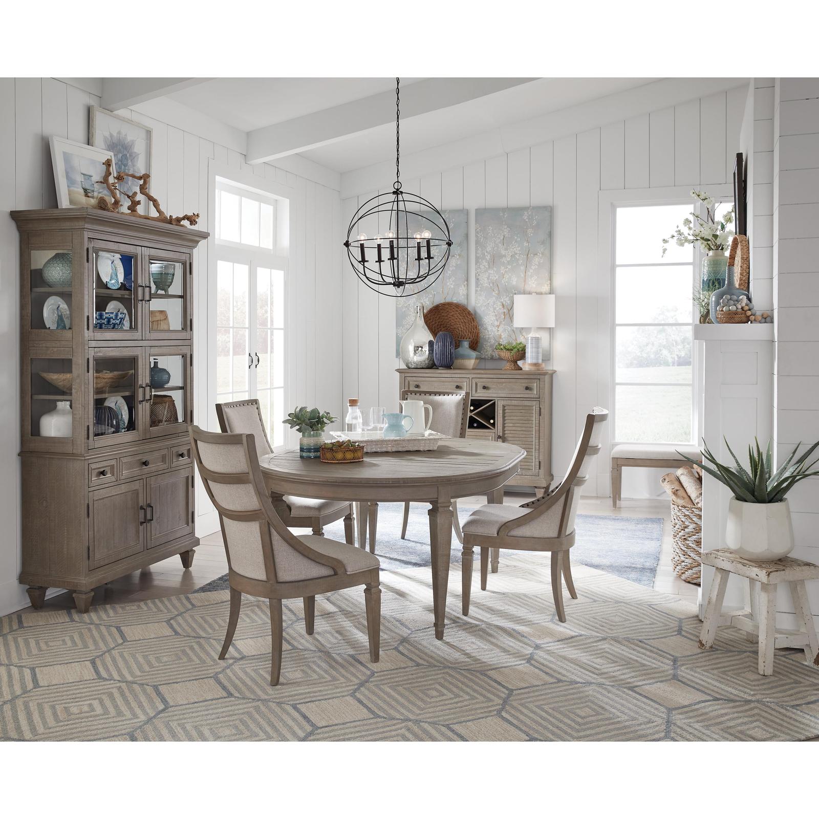 Magnussen Home Lancaster Dovetail Grey Dining Cabinet