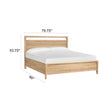 Magnussen Home Somerset Butternut Panel Bed