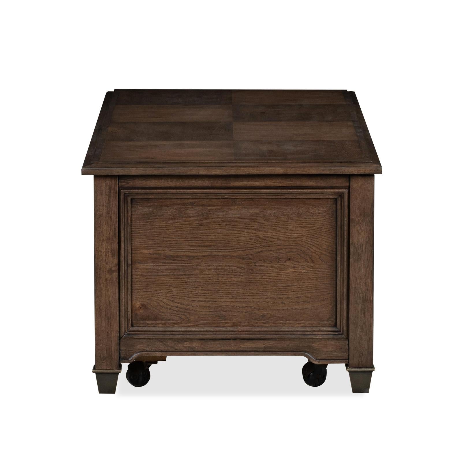 Magnussen Home Cormac Brown Lift Top Storage Cocktail Table