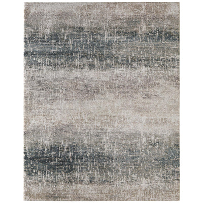 Feizy Richmond 39R5F Modern Abstract Rug in Ivory/Blue/Green