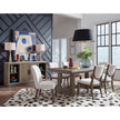 Magnussen Home Westbourne Dark Umber Extendable Trestle Dining Table