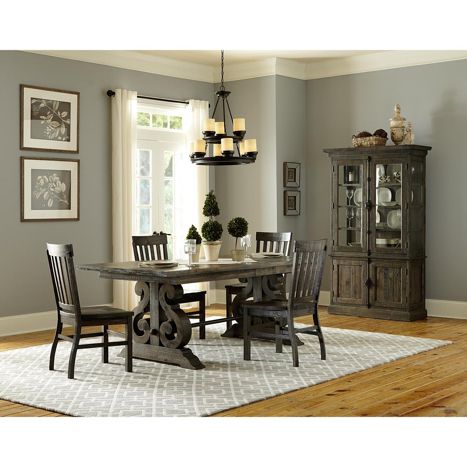 Magnussen Home Bellamy Peppercorn Dining Table