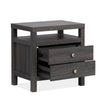 Magnussen Home Merrifield Raisin Black Drawer Nightstand