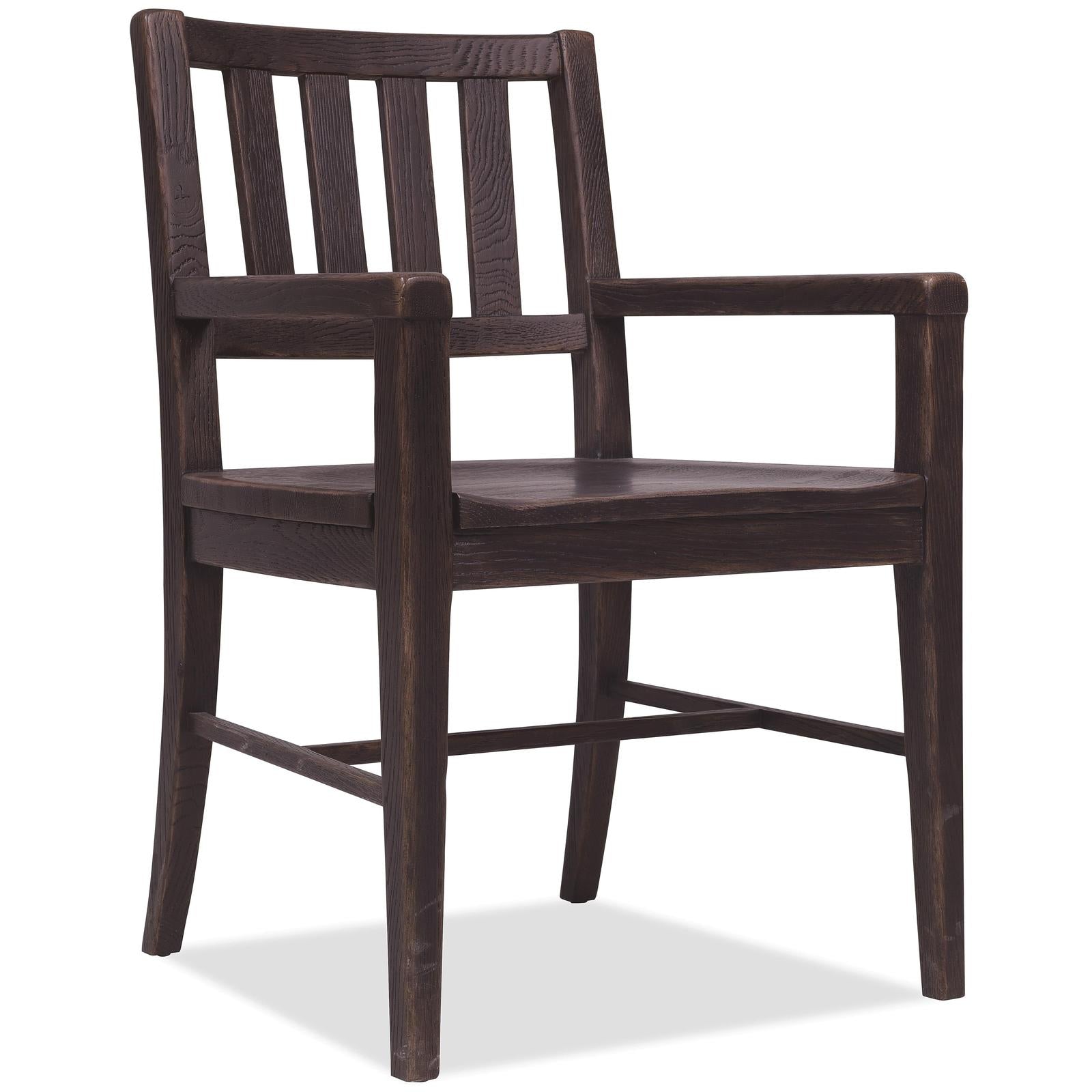 Hooker Furniture Driftwood Splatback Arm Chair