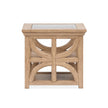 Magnussen Home Coventry Honey Wheat Rectangular Shelf End Table