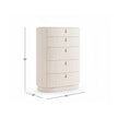 Pulaski Furniture Vivienne Whisper White Drawer Chest