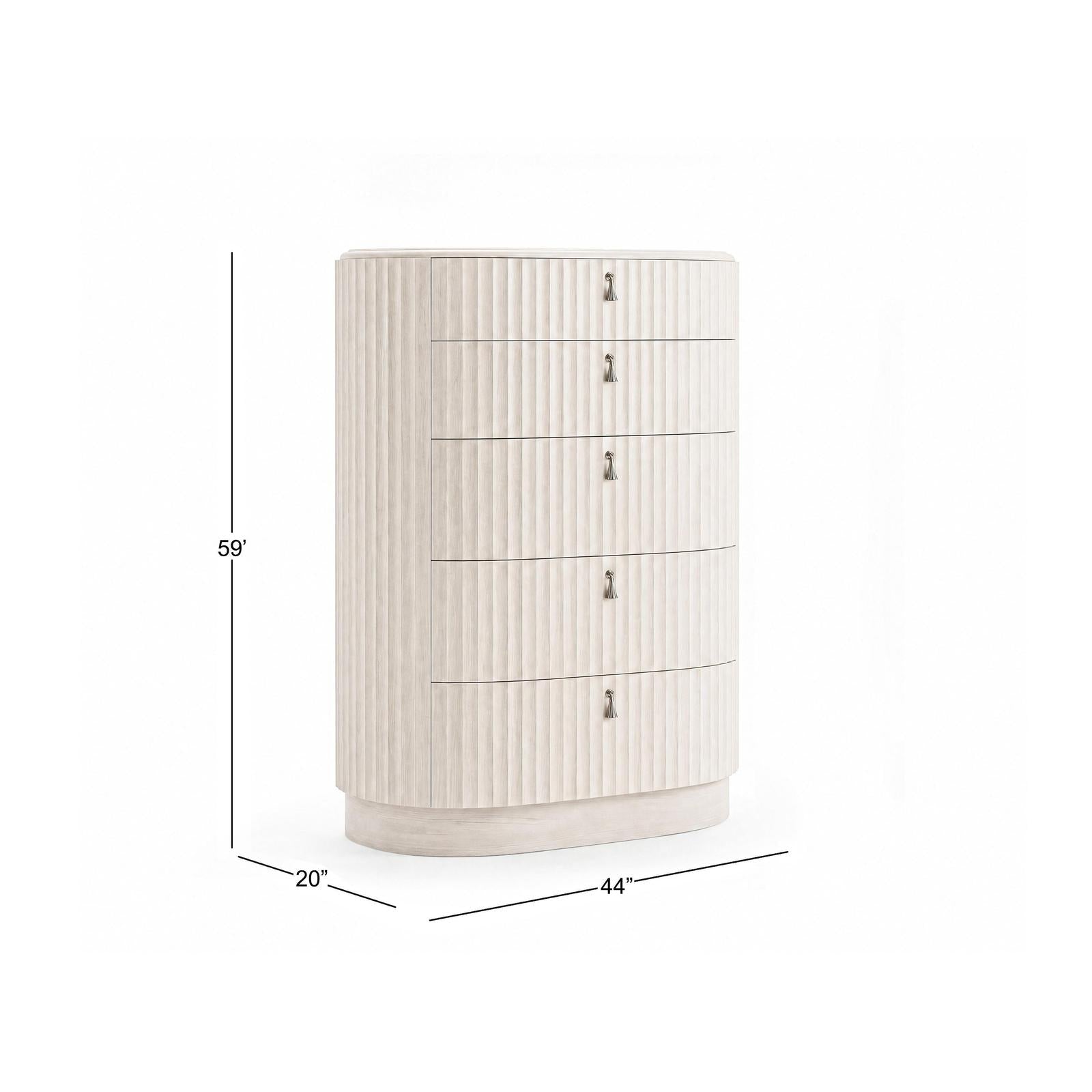 Pulaski Furniture Vivienne Whisper White Drawer Chest