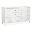 Magnussen Home Springhouse Whisper White Double Drawer Dresser