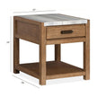 Magnussen Home Plum Creek Rectangular End Table