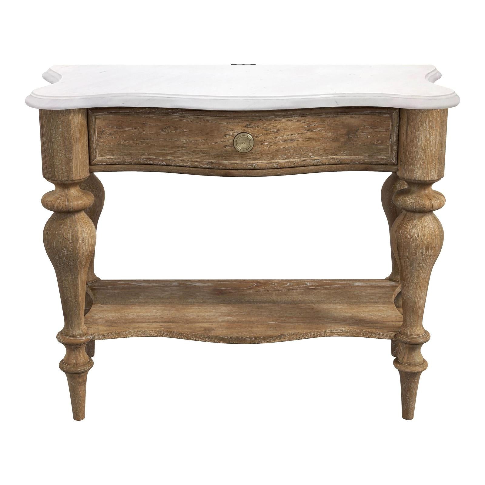 Pulaski Furniture Weston Hills Flax Seed Bedside Table