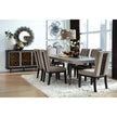 Magnussen Home Ryker Nocturn Black & Coventry Grey Dining Table