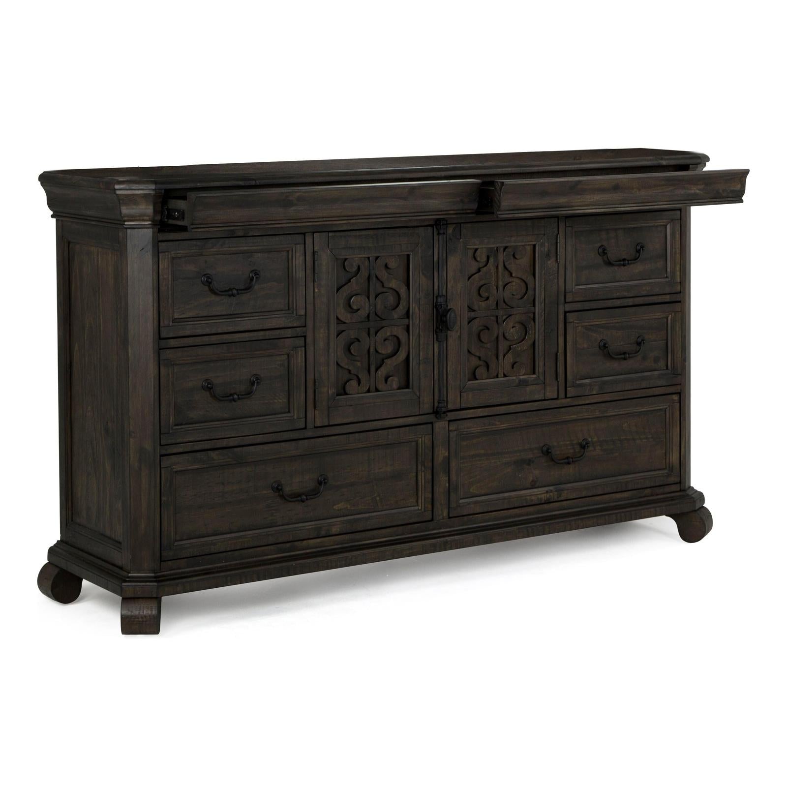 Magnussen Home Bellamy Peppercorn Drawer Dresser