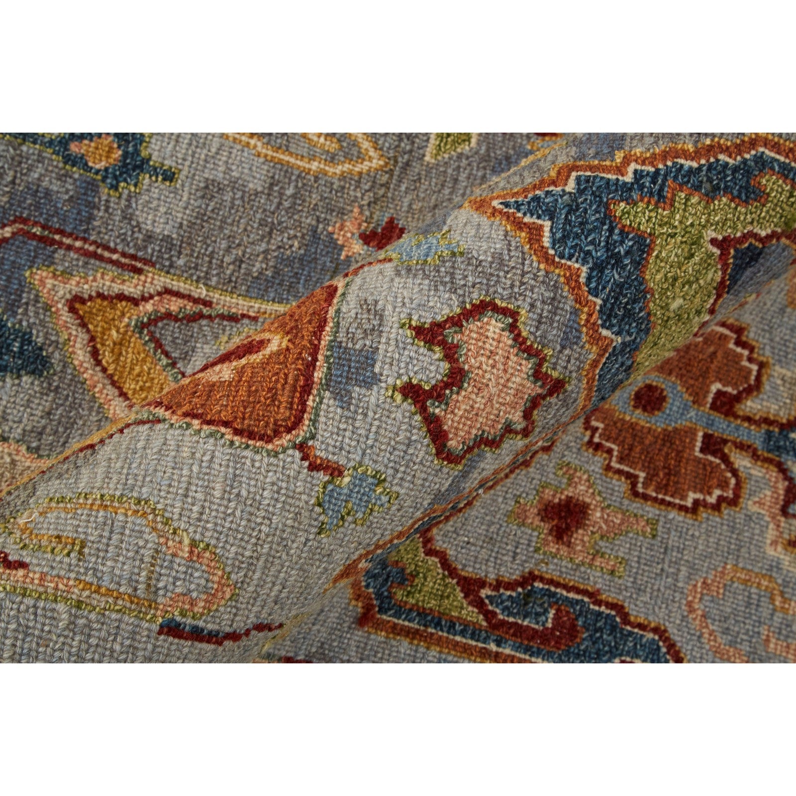 Feizy Leylan 0563F Transitional Ikat in Blue/Gray/Tan