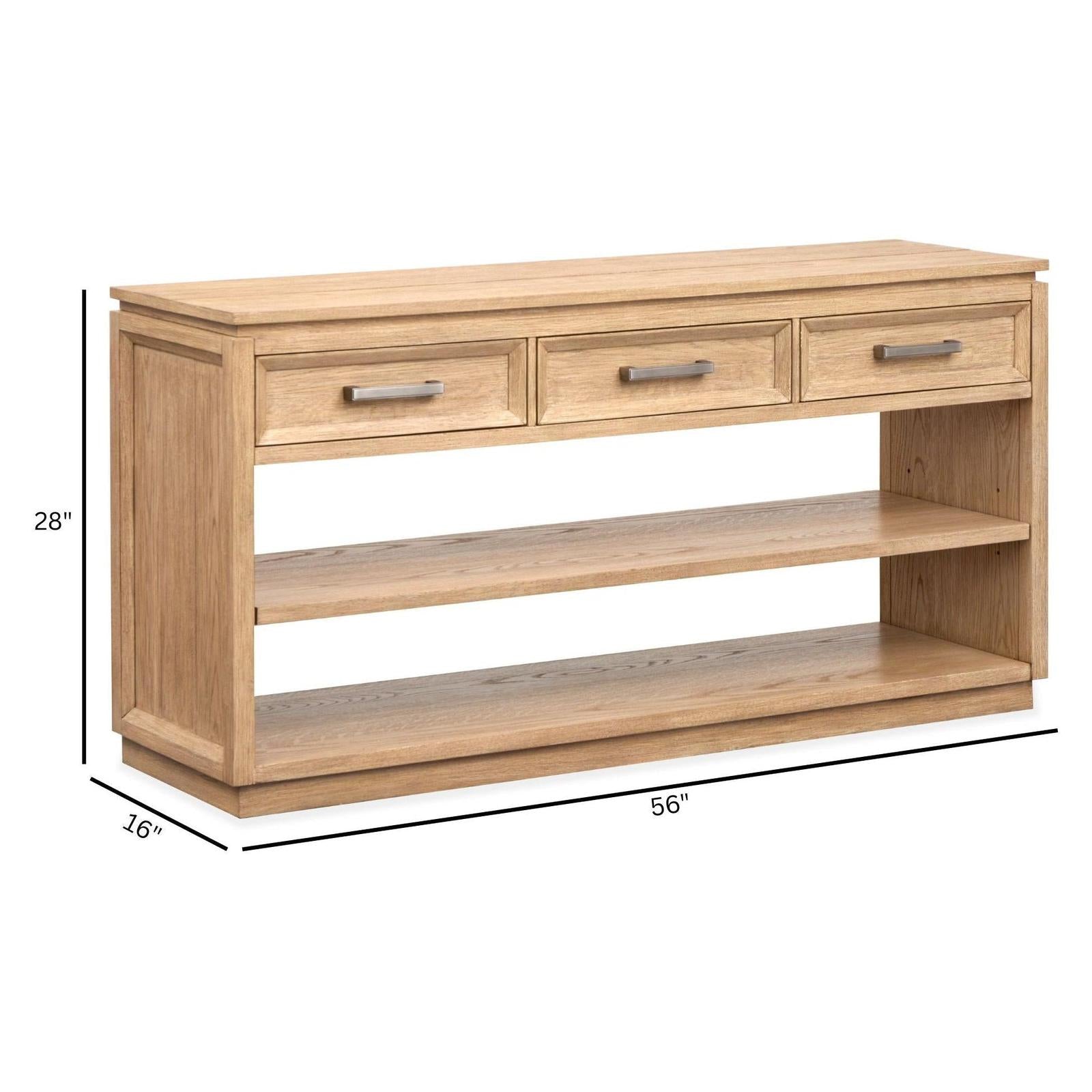 Magnussen Home Burnham Sable Dusk Sofa Table