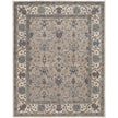 Feizy Rylan 8640F Transitional Oriental in Taupe/Ivory/Blue