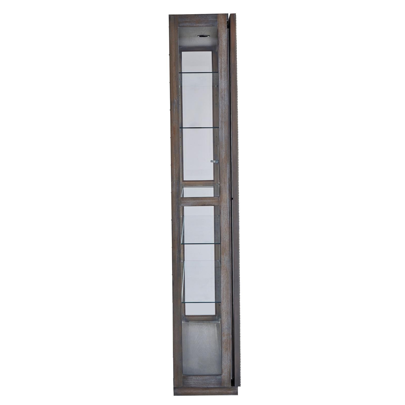 Pulaski Furniture Pulaski Furniture Accents Medium Wood Sliding Door Curio Cabinet