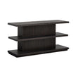 Magnussen Home Shaffer Velvet Roast Rectangular Sofa Table