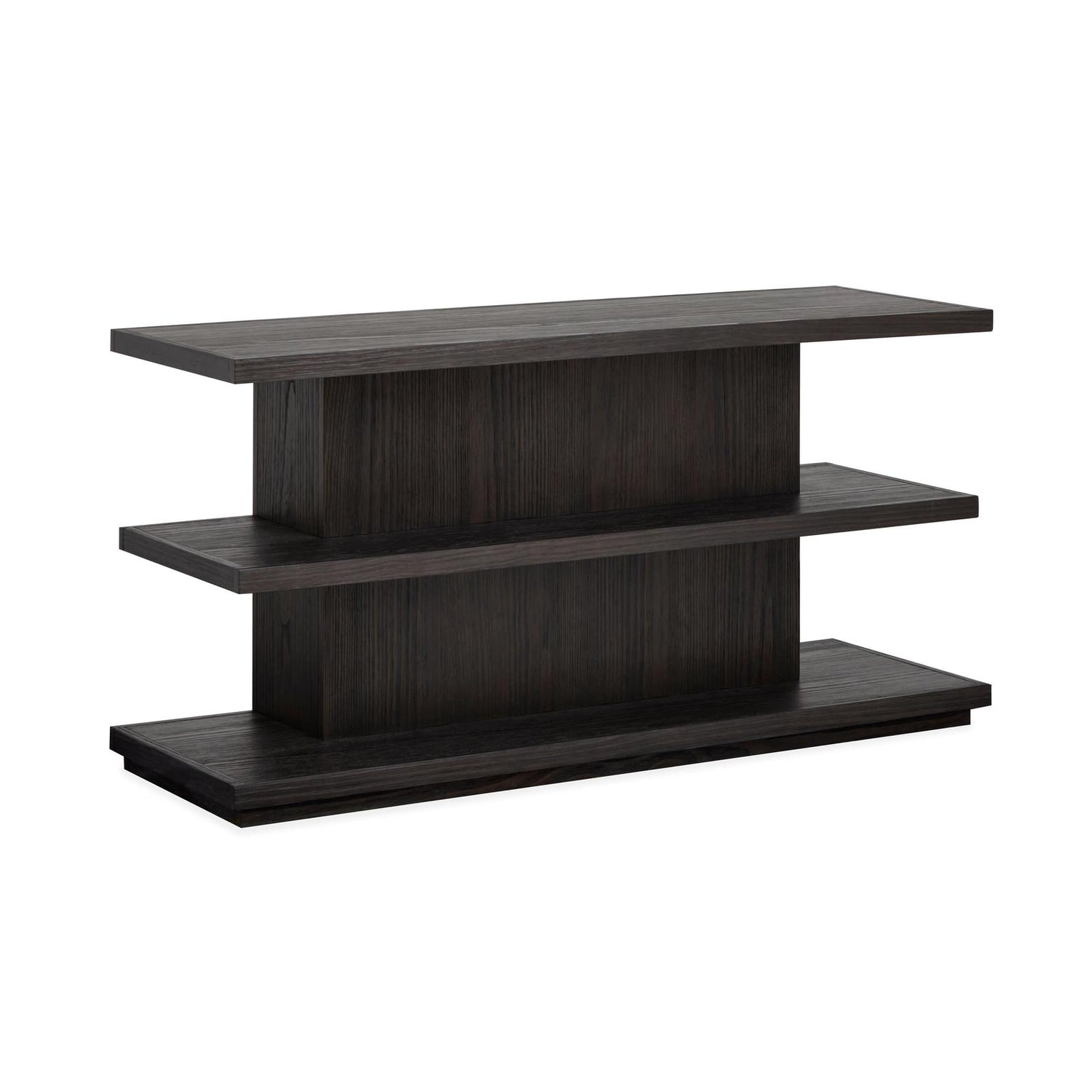 Magnussen Home Shaffer Velvet Roast Rectangular Sofa Table