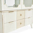 Michael Amini La Marisia Display Cabinet - Creamy Pearl