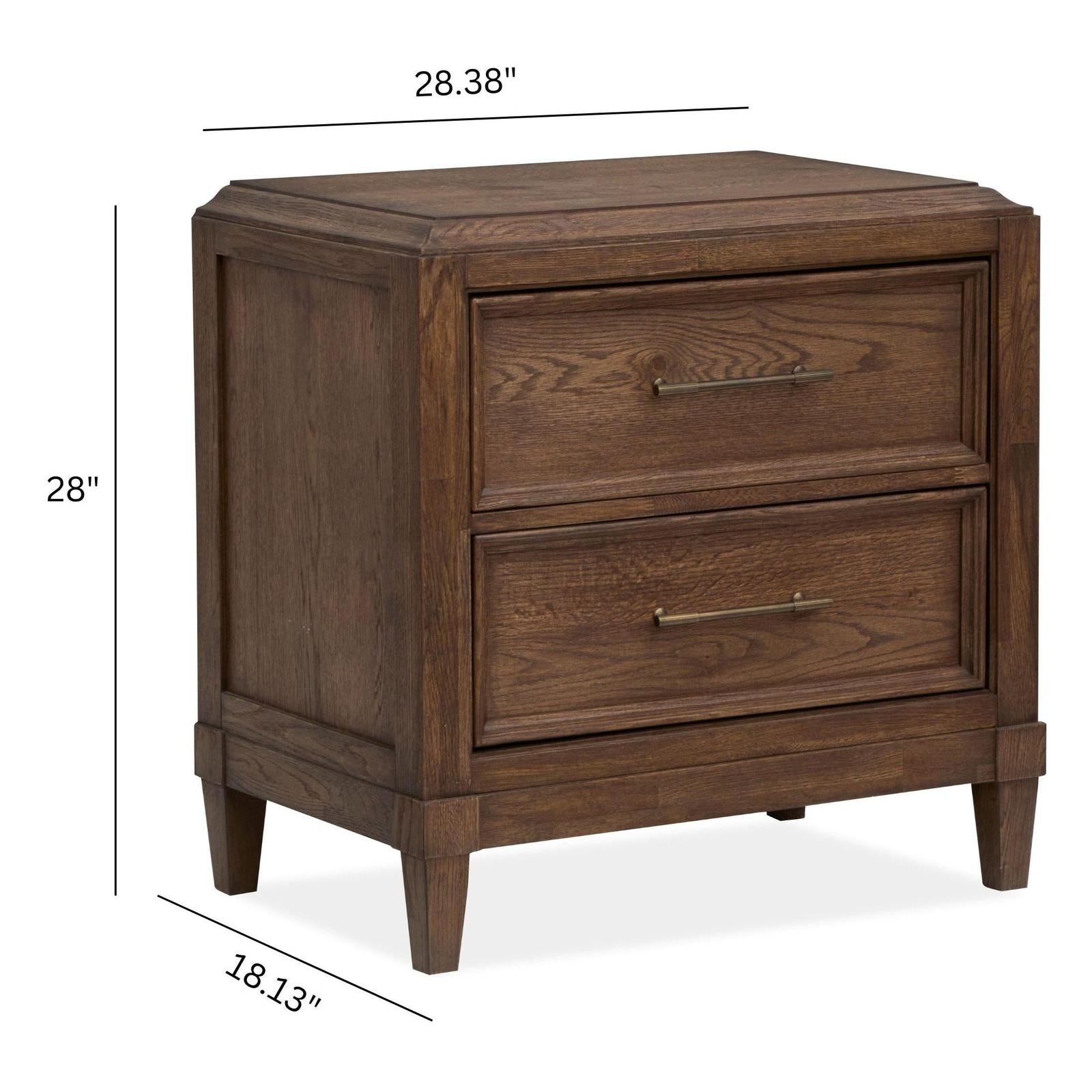 Magnussen Home Groveland Park Antique Coffee Drawer Nightstand