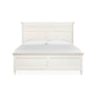 Salt Life Home Echo Isles Sea Pearl and Driftwood California King Classic Panel Bed