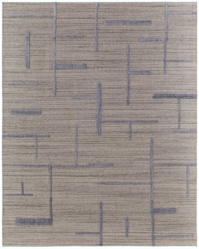 Feizy Longridge T8002 Rug in Beige/Blue
