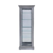 Pulaski Furniture Pulaski Furniture Accents Gray Side Entry Curio Cabinet