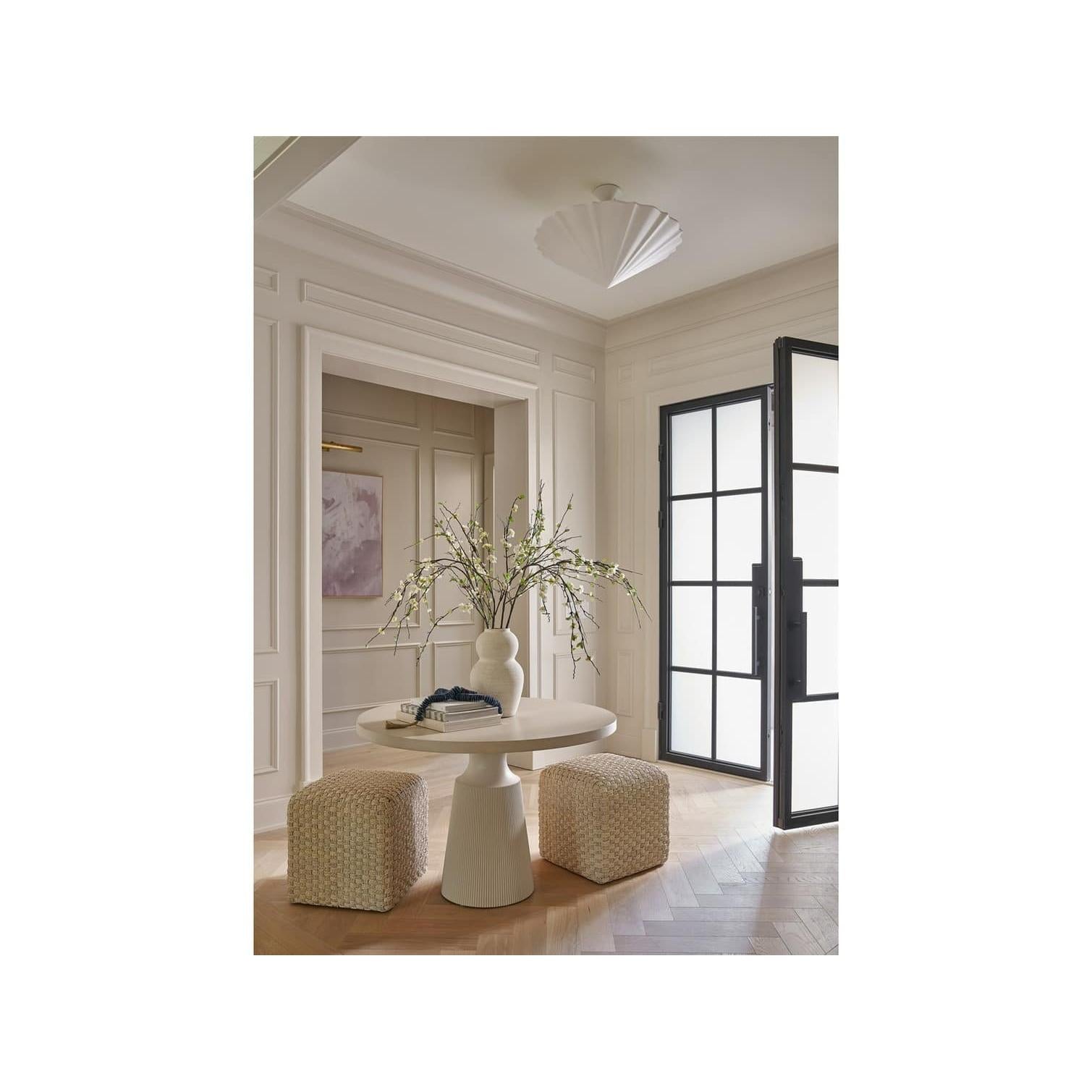 Universal Furniture Birchaven Woven Pouf