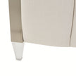 Michael Amini Penthouse Short Panel Bed - Ash Gray