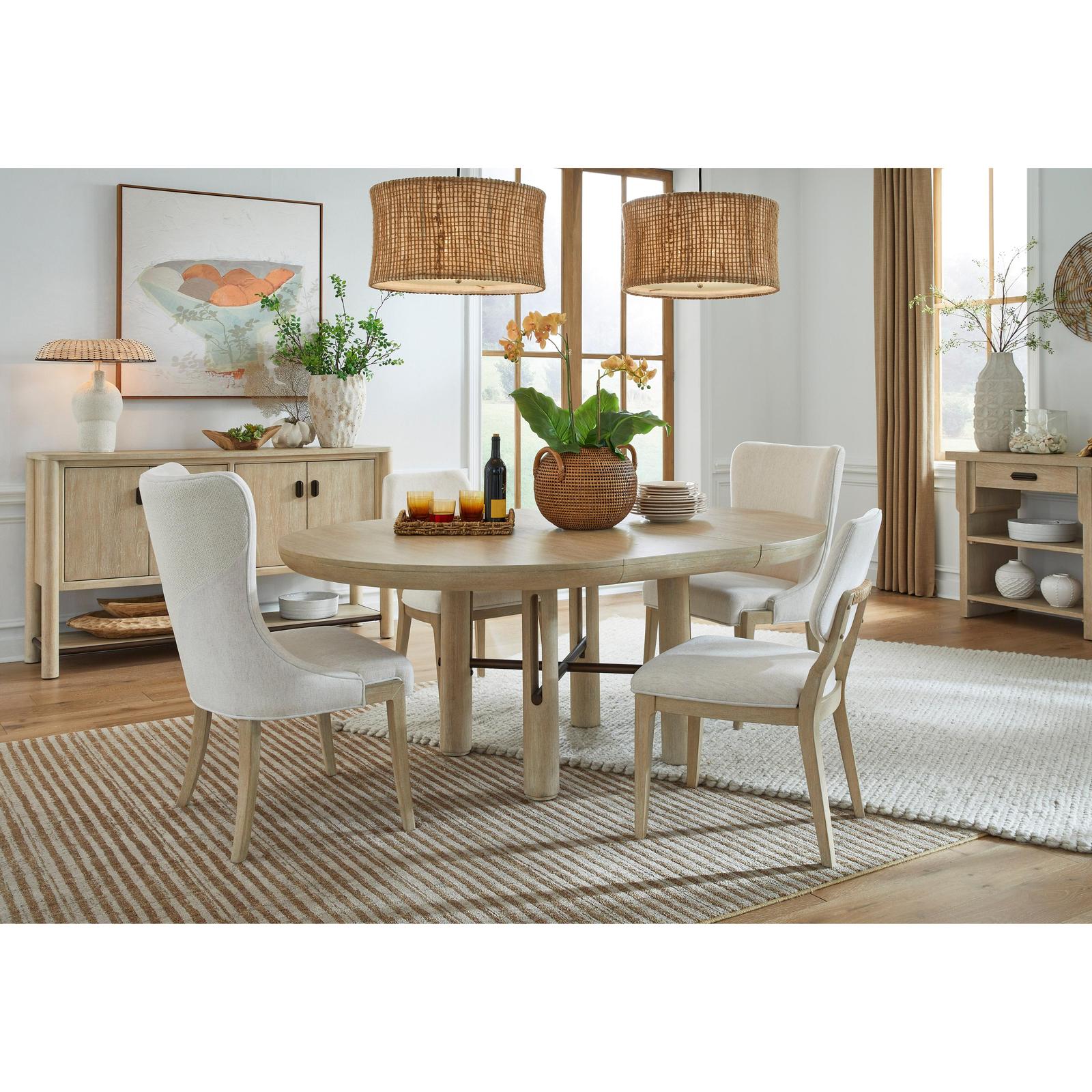 Salt Life Home Sunset Cove Sanibel Brown Upholstered Side Chair Two Pack II