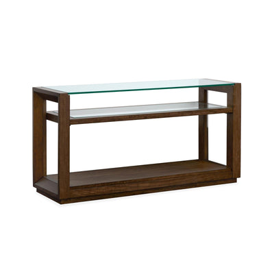 Magnussen Home Sebastian Cinnamon Rectangular Sofa Table
